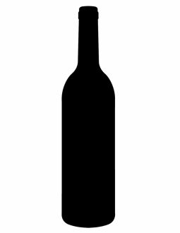 wine bottle silhouette