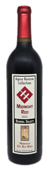 midnight red wine bottle